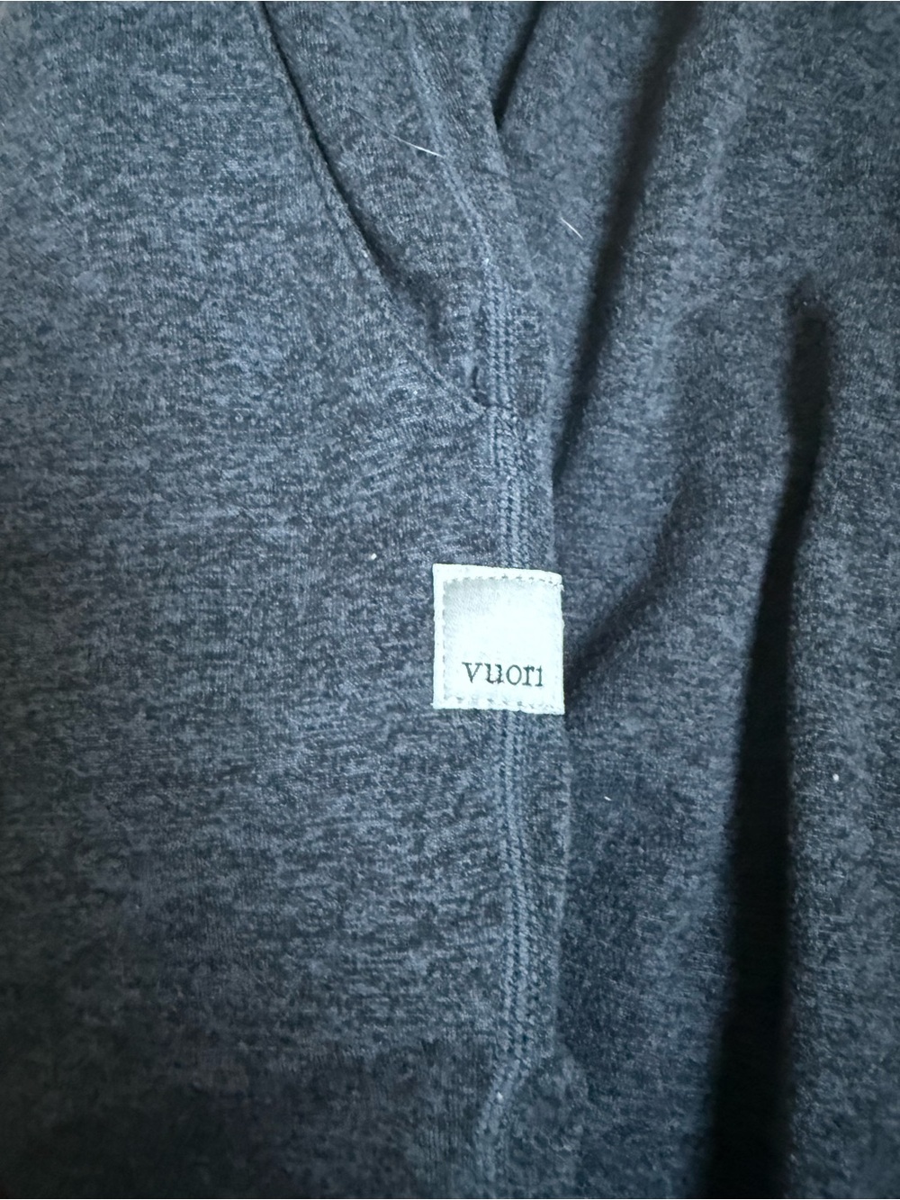 Vuori Performace Jogger Charcoal Heather Size Small - Picture 2 of 6